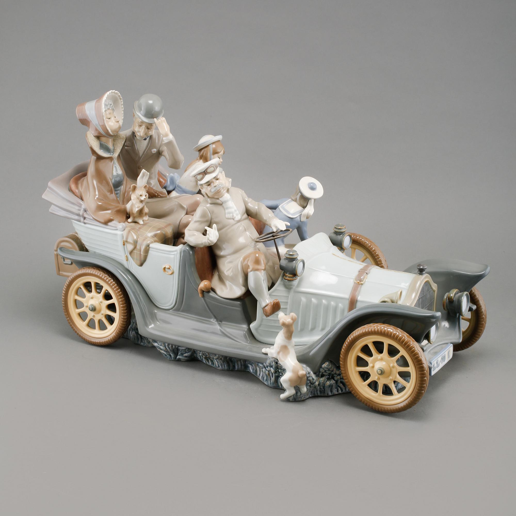 FIGURIN, porslin, Lladro, Spanien, 1900-talets andra hälft.
