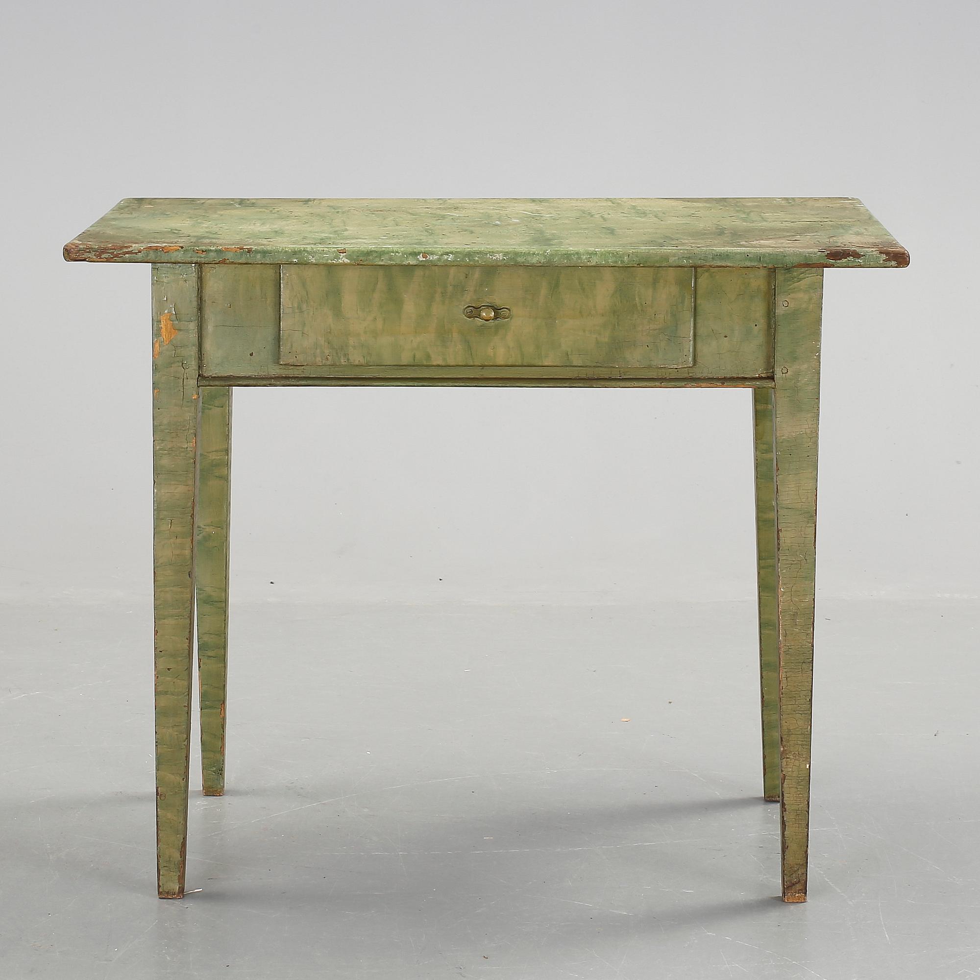 SKRIVBORD, allmoge, 1800-tal.