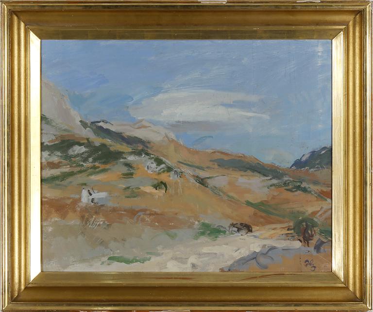 HUGO ZUHR, olja på duk, monogramsignerad.