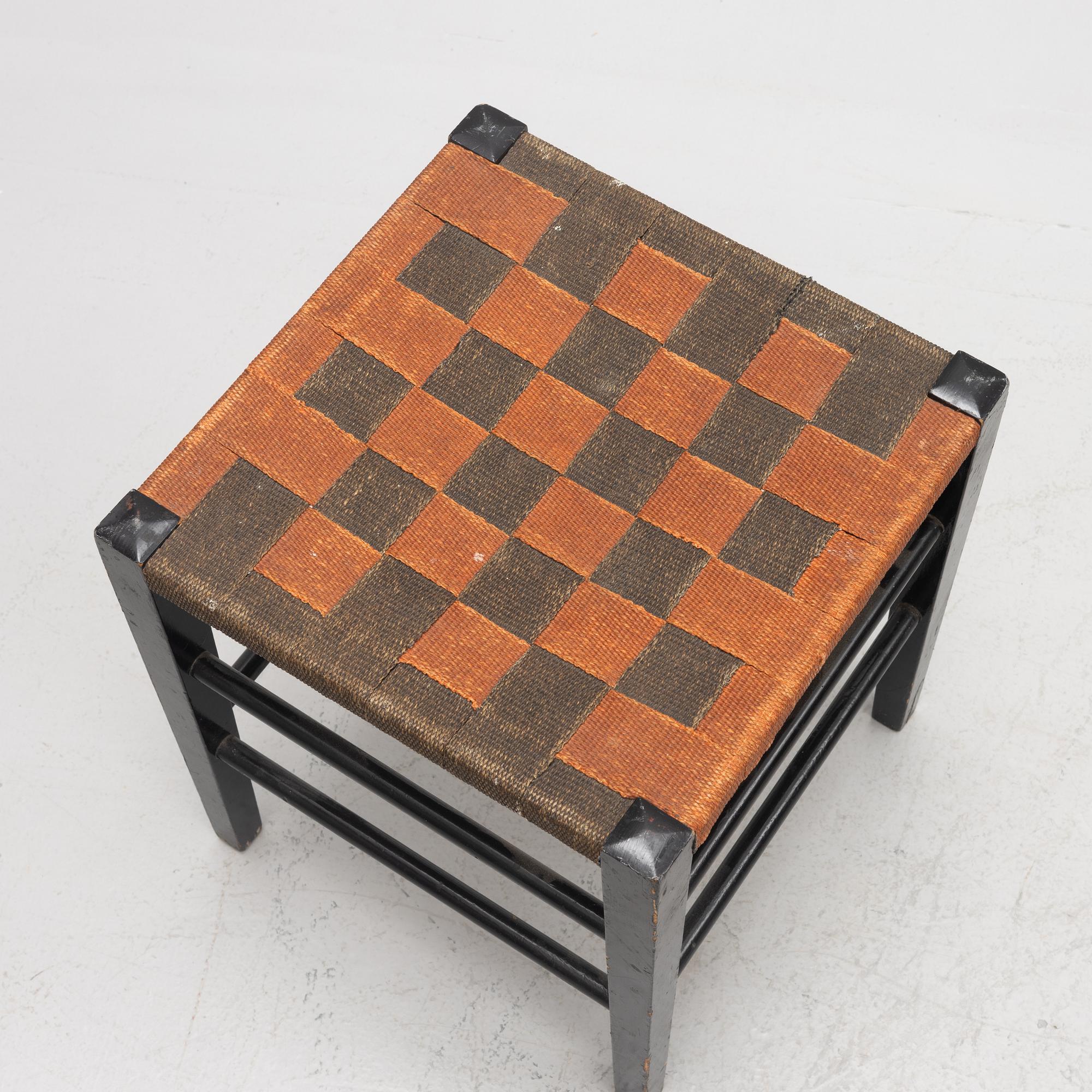 Gemla, a stool model "5645", Diö, 1930s.