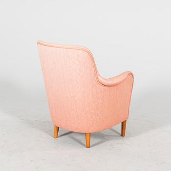 Carl Malmsten, armchair, "Samsas", OH Sjögren, second half of the 20th century.