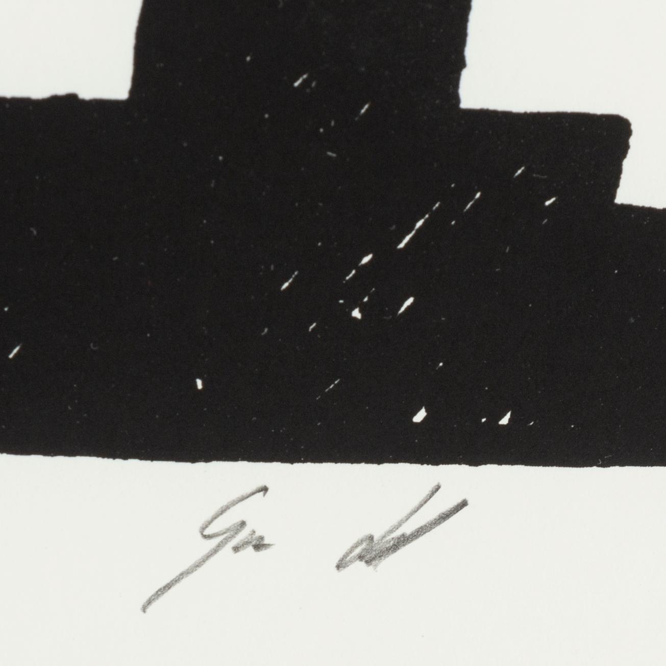 GUNNAR LUNDKVIST, silk  screen, signed in pencil.