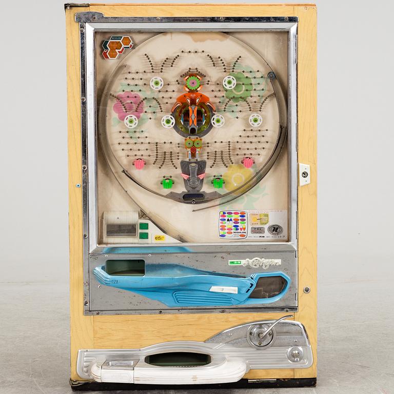 a japanese pachinko ball game from Nishijin in the 1960's/70's.