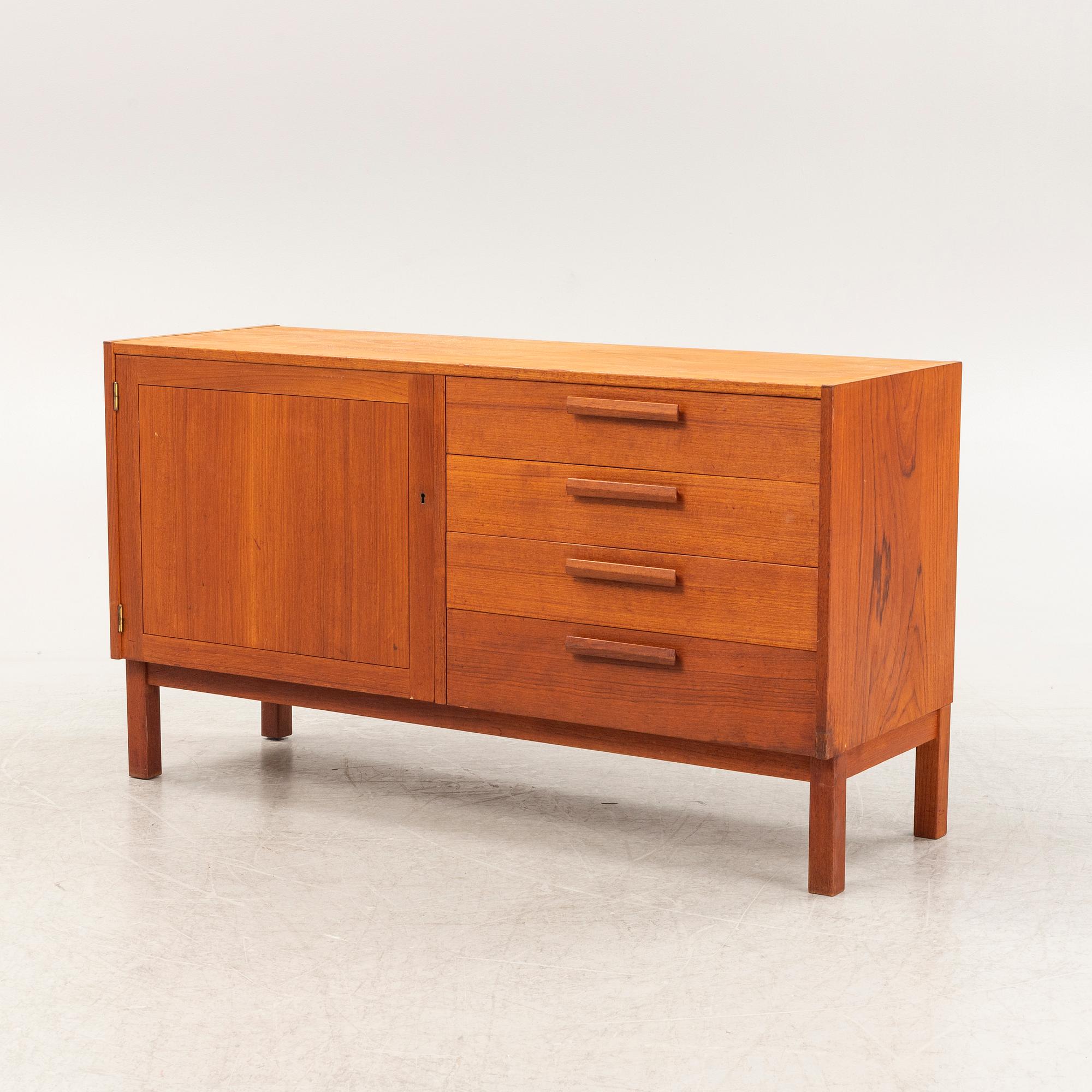 Nils Jonsson, two teak-veneered 'Domi Monté' sideboards, Hugo Troeds, 1960's.
