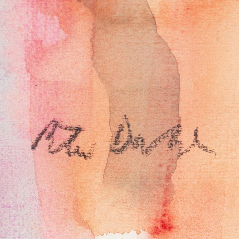 PETER DAHL, watercolour, signed.