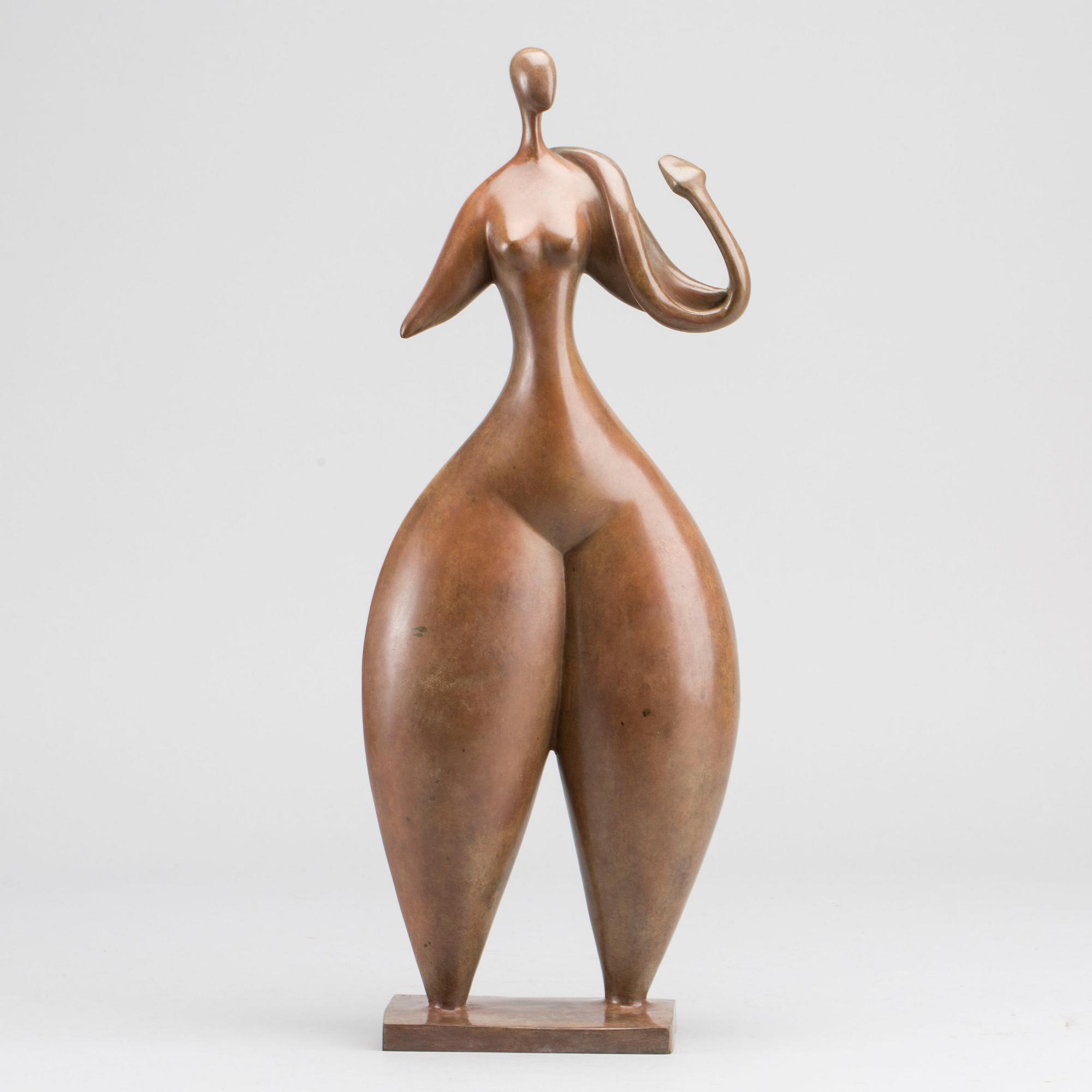 MARIE-MADELEINE GAUTIER, sculpture, bronze, signed and numbered.