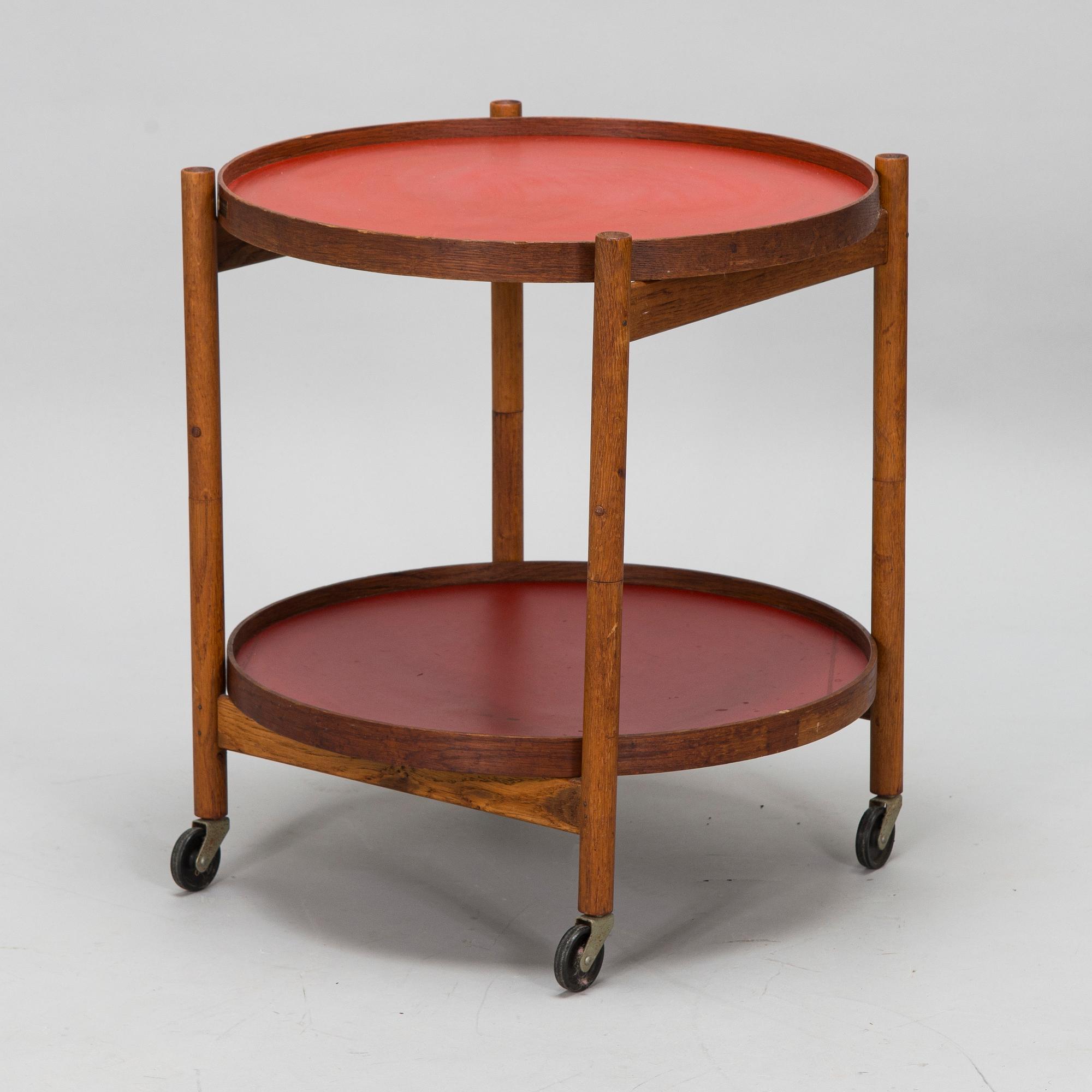 Serveringsvagn, Torben Ørskov & Co, Danmark, 1900-talets senare del.