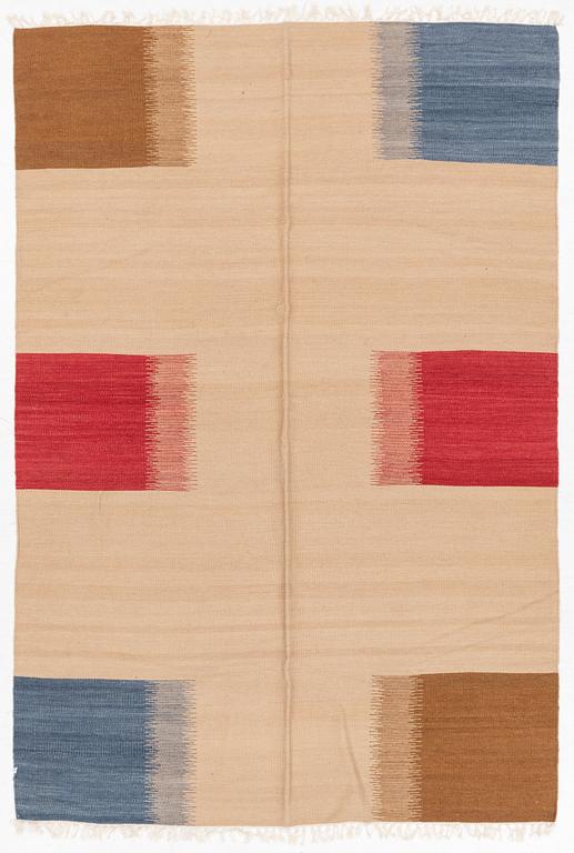 Matta, slätvävd, ca 240 x 165 cm.