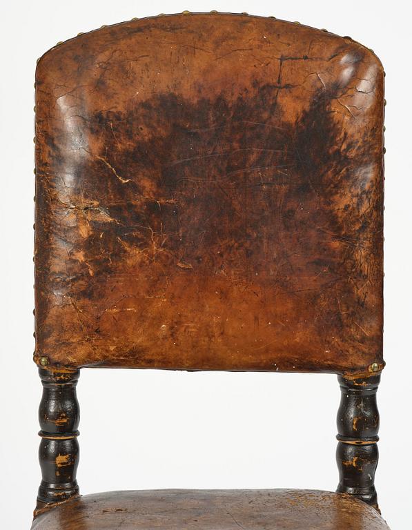 A Swedish baroque 'judge's' chair, circa 1700 / early 18th century.