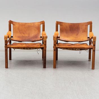 A air of Sirocco" arm chairs by Arne Norell, 1960s/1970s.