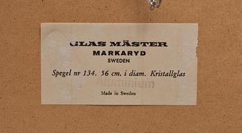 SPEGEL, Glas Mäster, Markaryd. 1900-talets andra hälft.