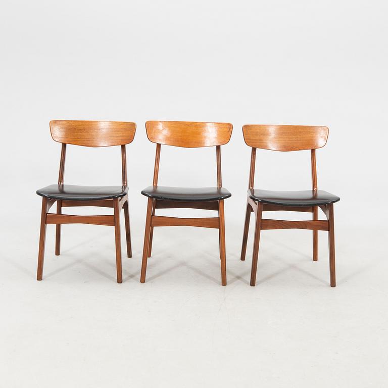 Stolar 6 st Findahl möbler Danmark 1960-tal.