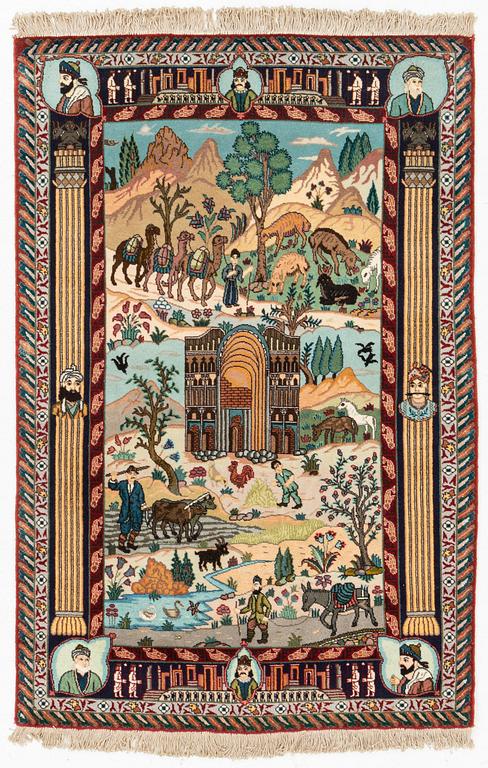 Rug, Tabriz, approx 146 x 95 cm.