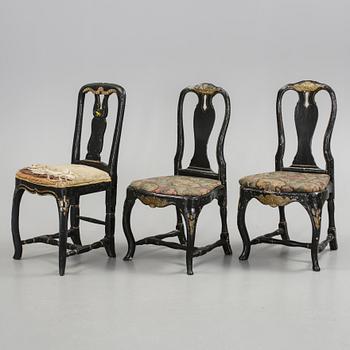 STOLAR, 2+1 st , senbarock, 1700-tal.