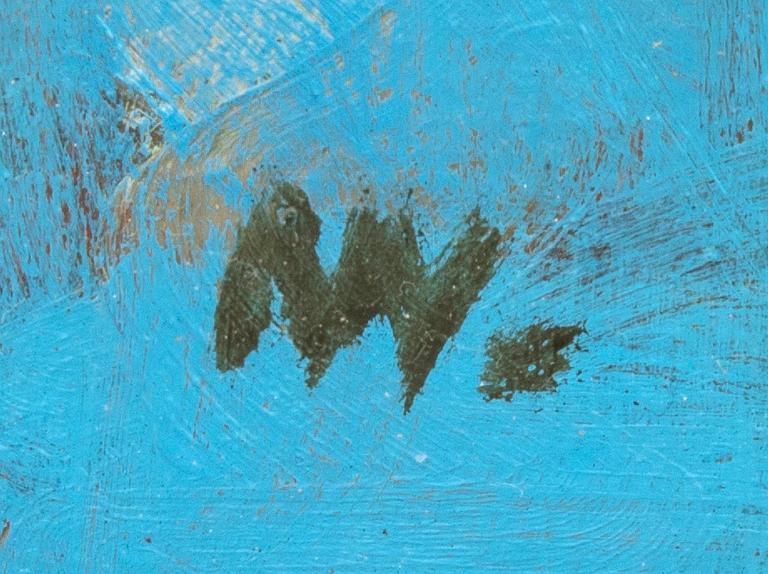 Magnus Wijkström, oil on canvas, signed.