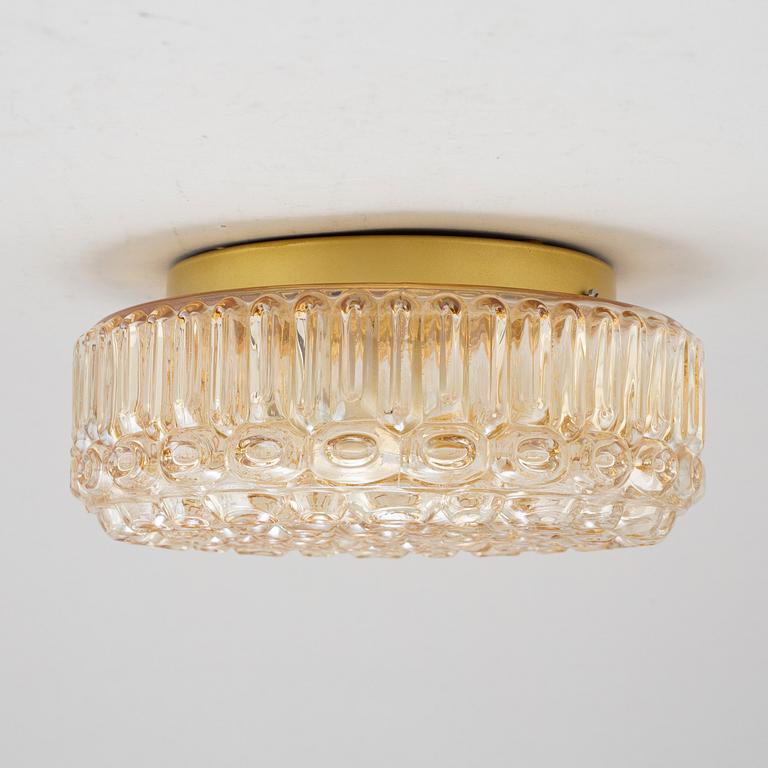 Helena Tynell, A glass ceiling light, Glashütte Limburg, Germany.