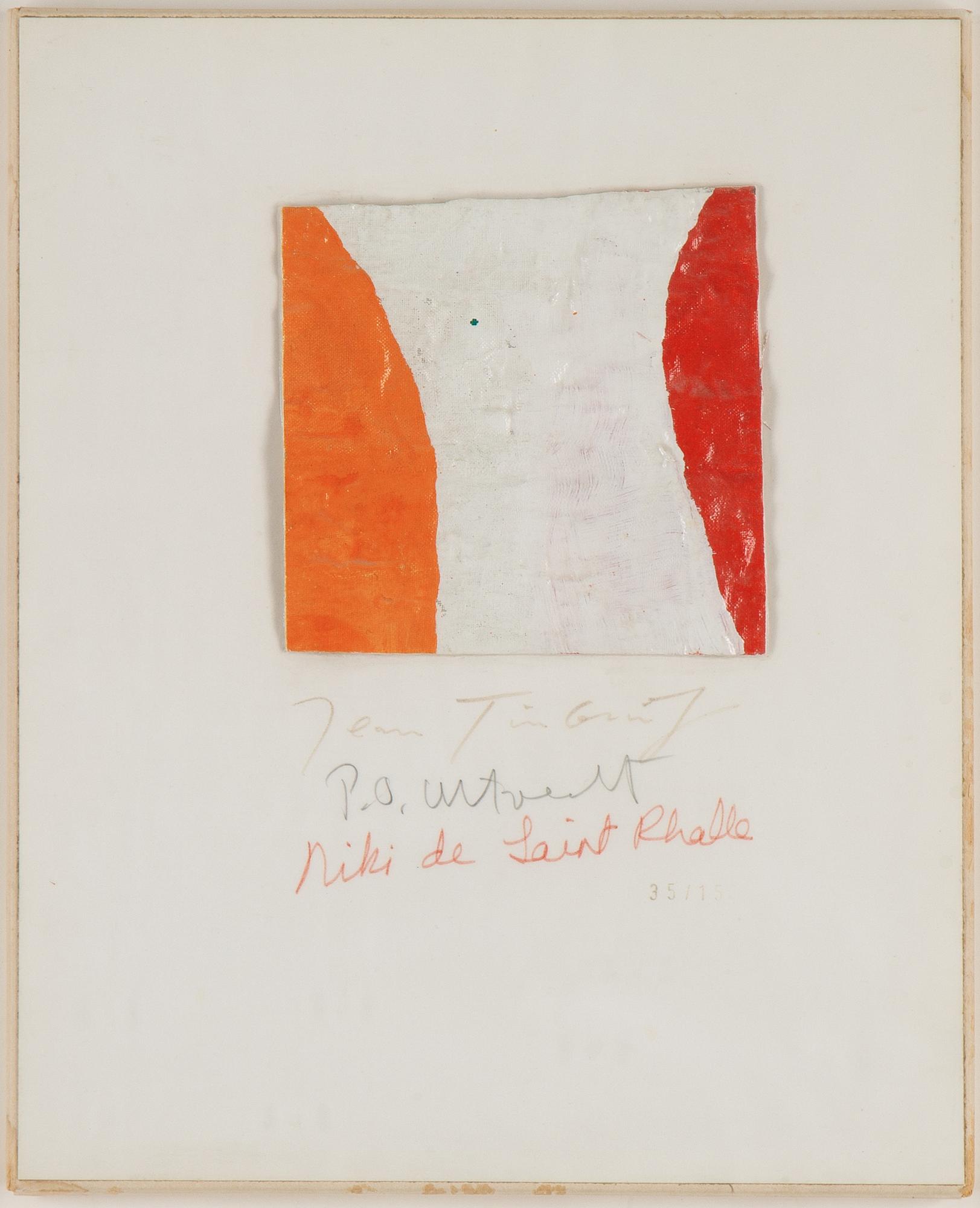Niki de Saint Phalle, Fragment of "Hon", Moderna Museet, 1966. Sign by Saint Phalle, Ultvedt, Tinguely. Catalogue.