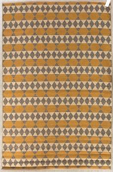 Matta, dubbelsidig, 1900-talets mitt. 237x160 cm.