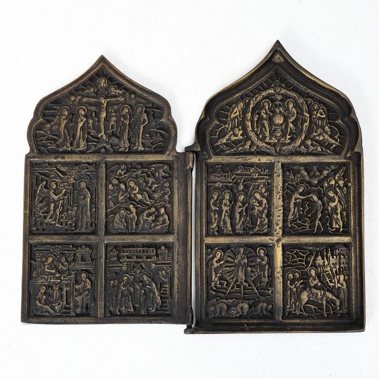 A travel icon, Russia, 19th century.