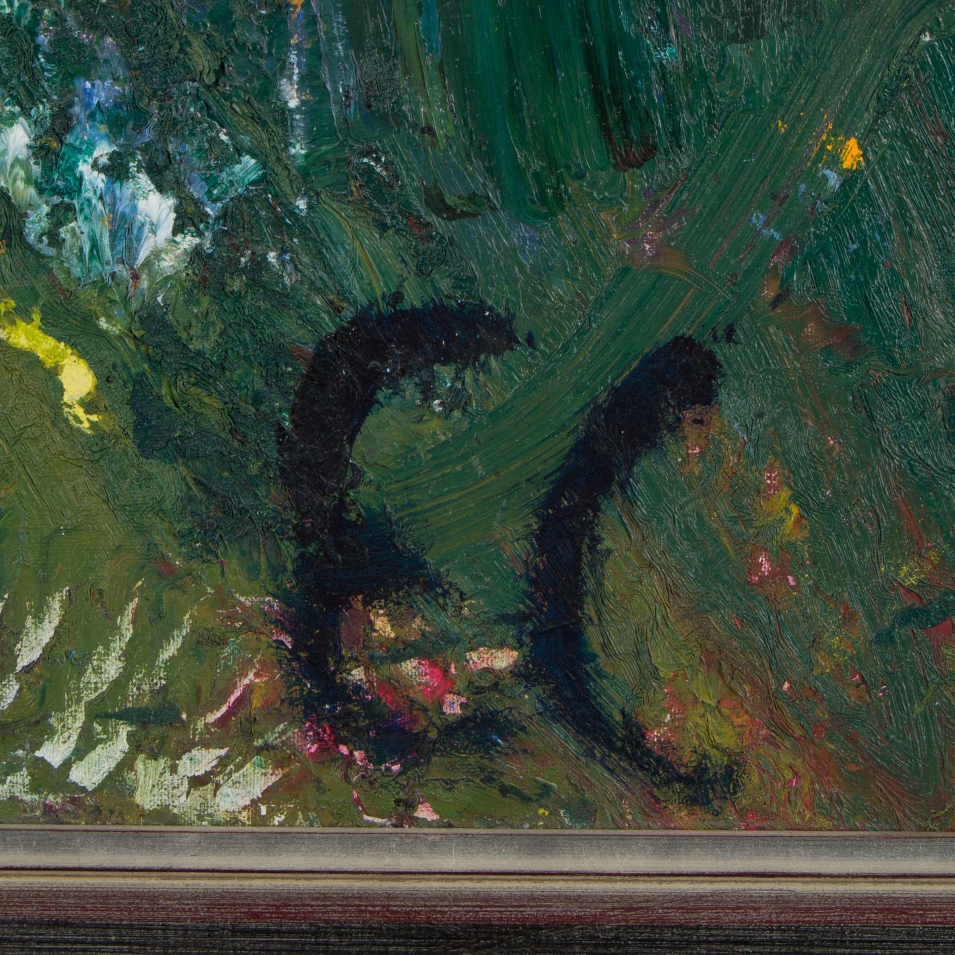 ERLAND CULLBERG, olja på duk, signerad EC.