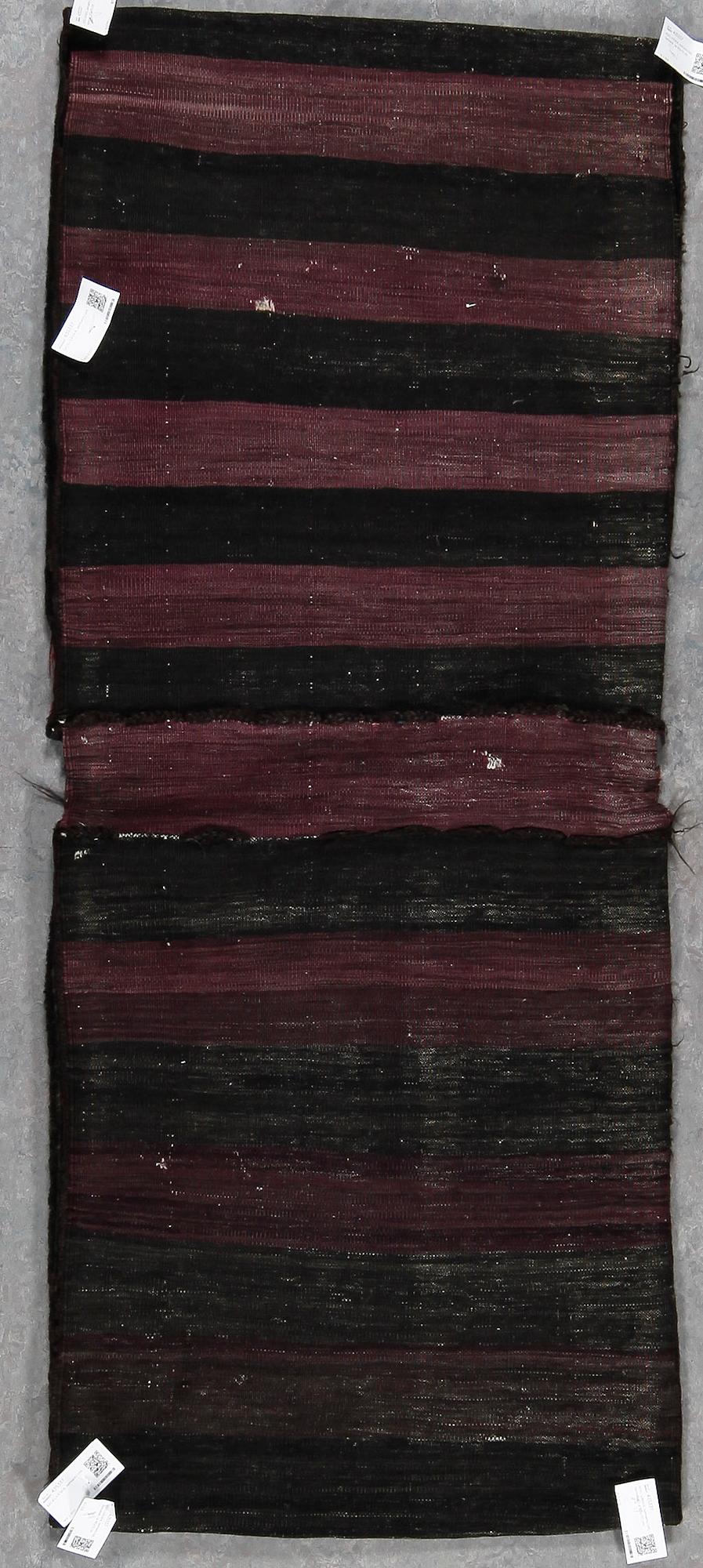 SADELVÄSKA, semiantik/old, orientalisk, ca 165x70 cm.