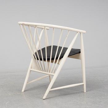 SONNA ROSÉN, fåtölj, "Solfjädern", Nesto Nässjö Stolfabrik AB.