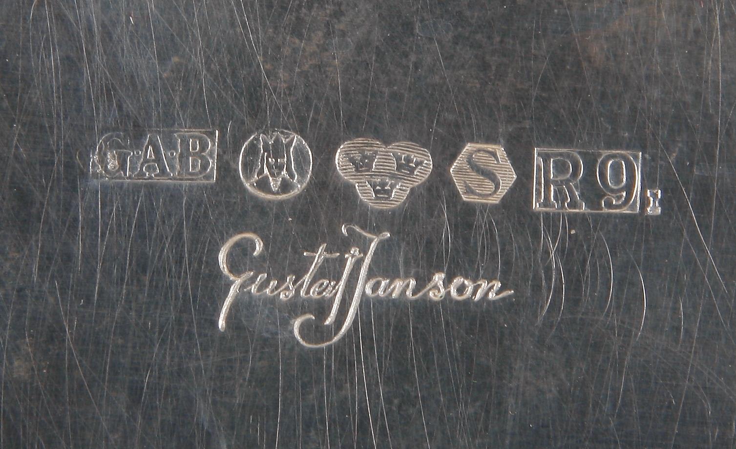 VAS, silver, Gustaf Janson, GAB 1967.