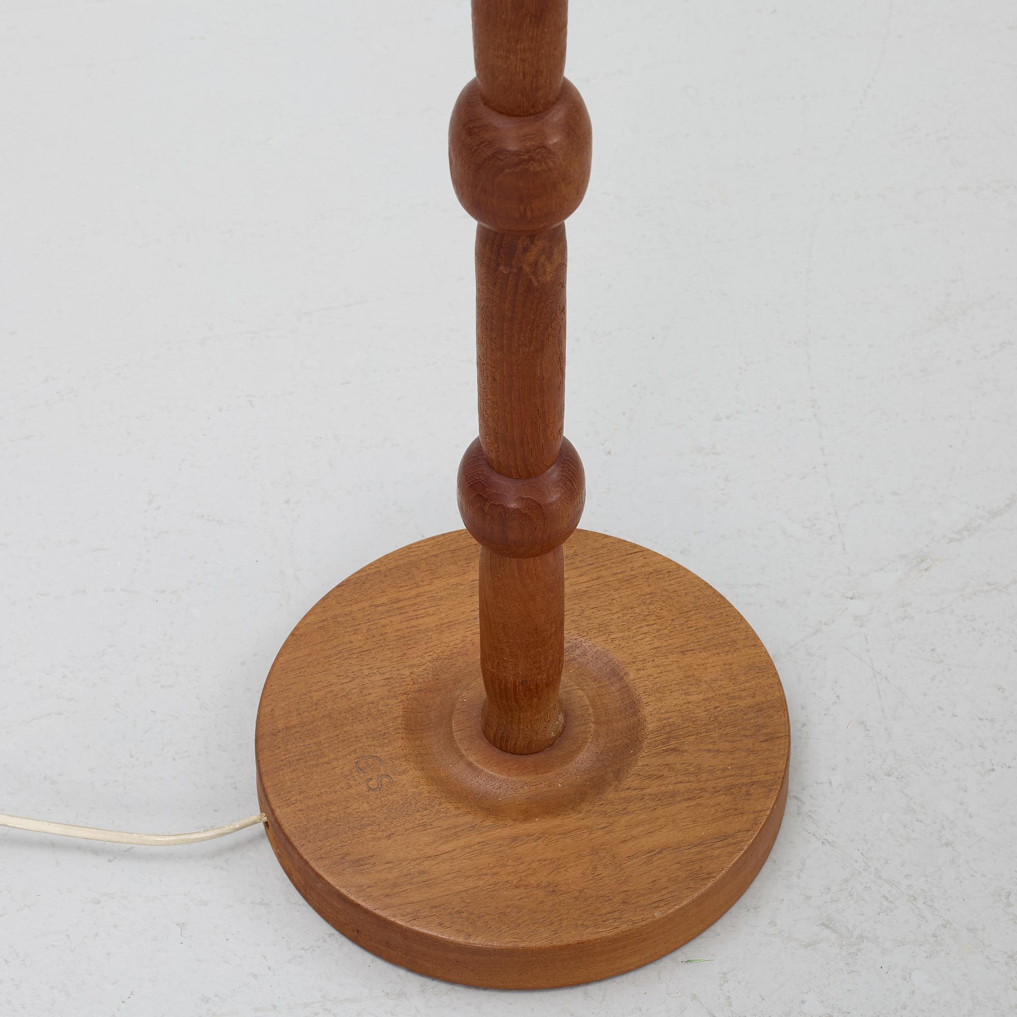 A floor lamp, Swedish Modern, mid-20th century.