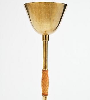 Carl-Axel Acking, a brass floor lamp, for the Stockholm Crafts Association, 1939.