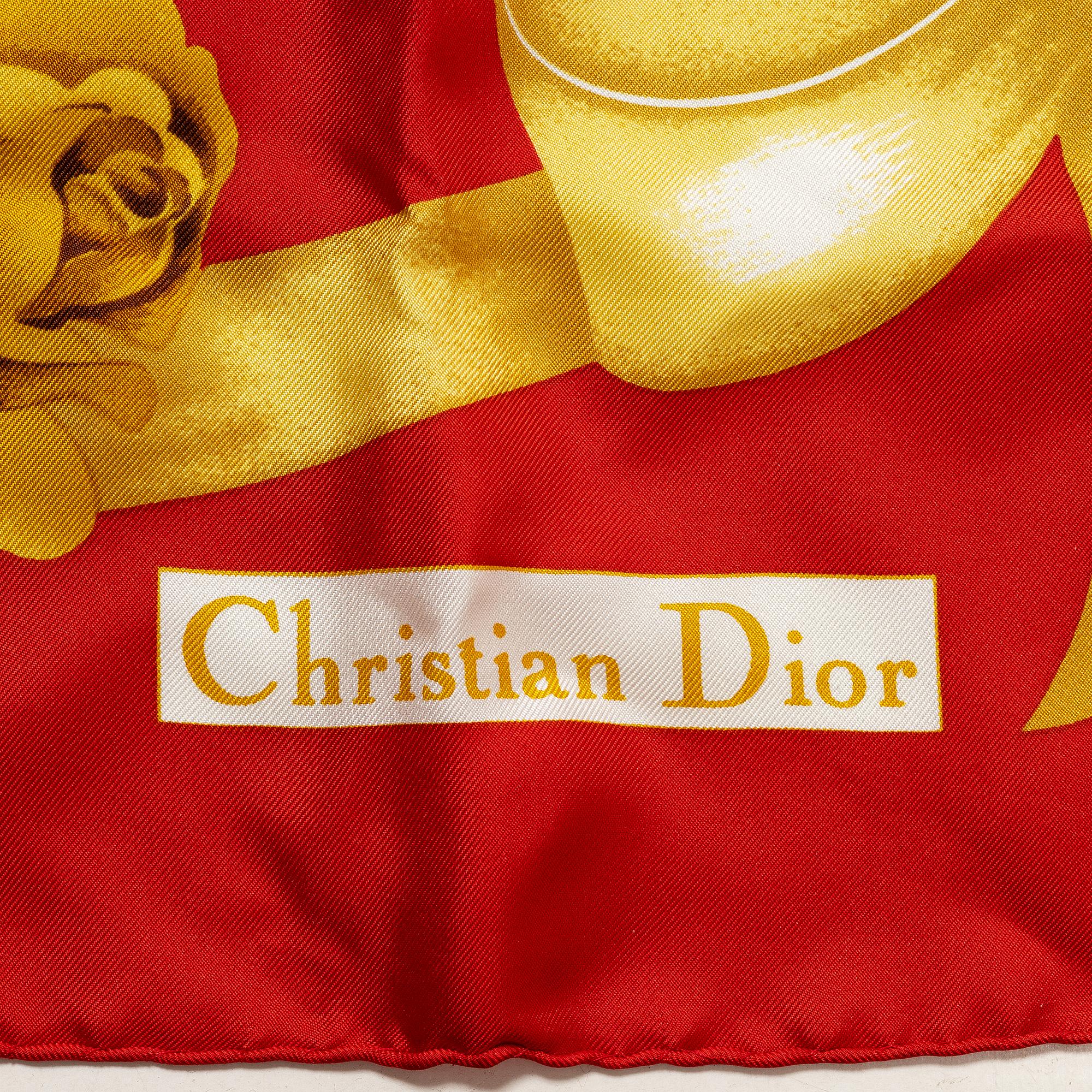Christian Dior, Scarves, 2 pcs, vintage.