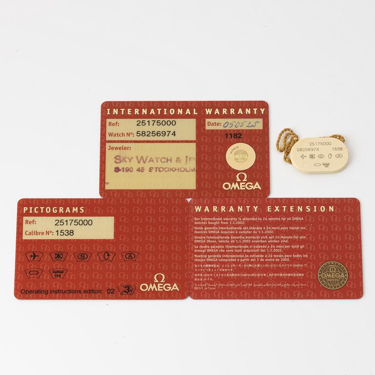 Omega, Seamaster, Aqua Terra, armbandsur, 39,2 mm.