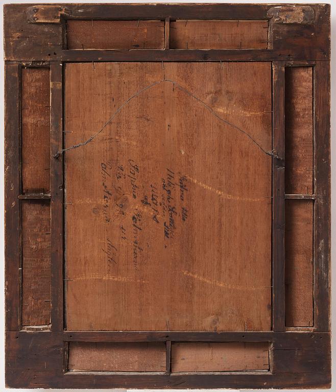 A North-European Baroque giltwood mirror, circa 1700.