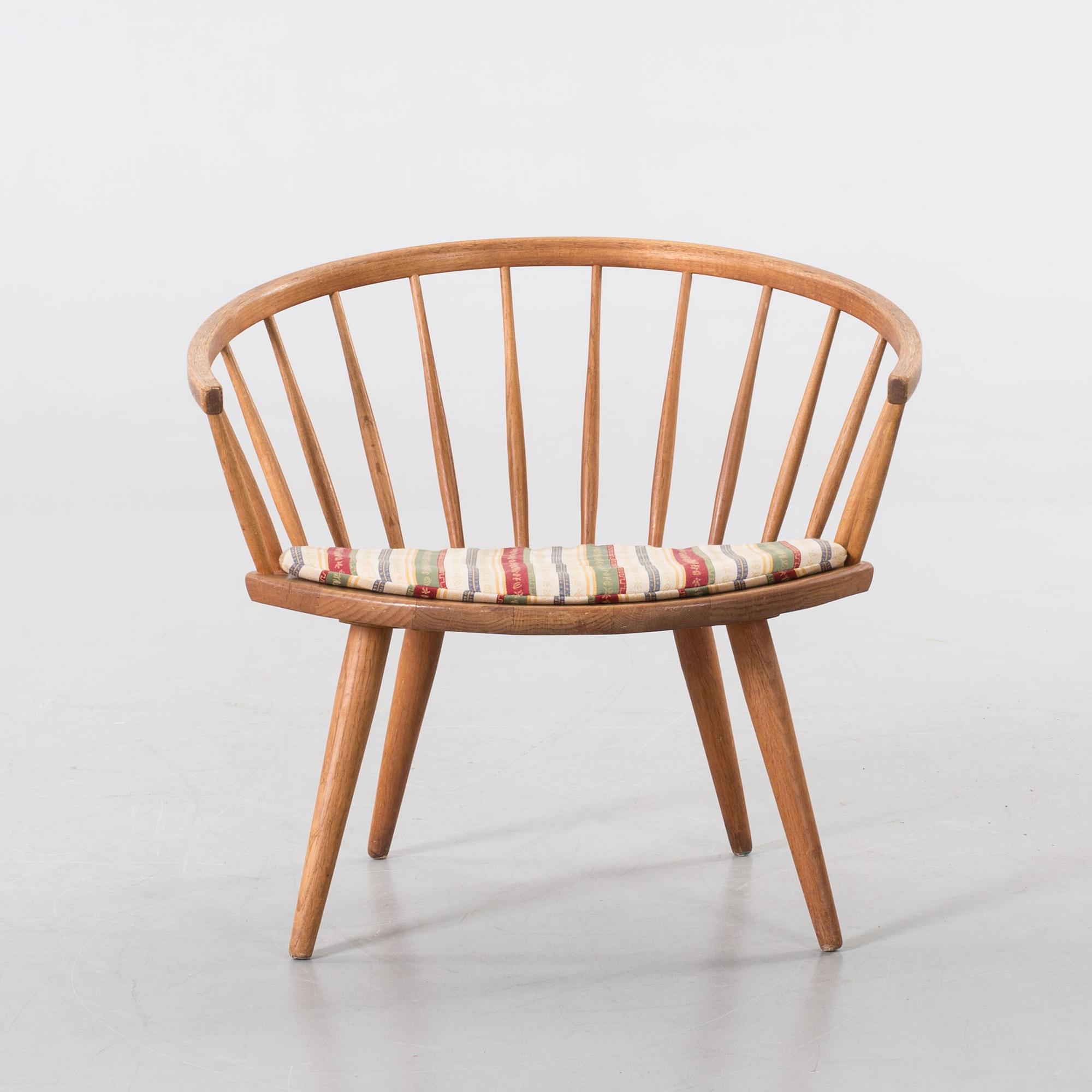 KARMSTOL, "Arka", Yngve Ekström för Stolfabriks Ab. 1900-talets andra hälft.