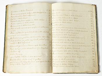 98 etsningar av romerska statyer.