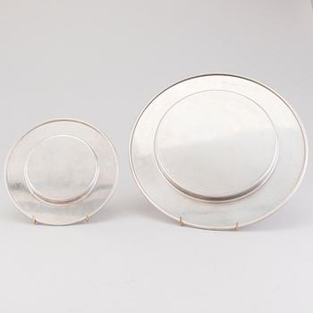 TIMO SARPANEVA, Set of stainless steel objects by Opa, Finland, late 20th Century.