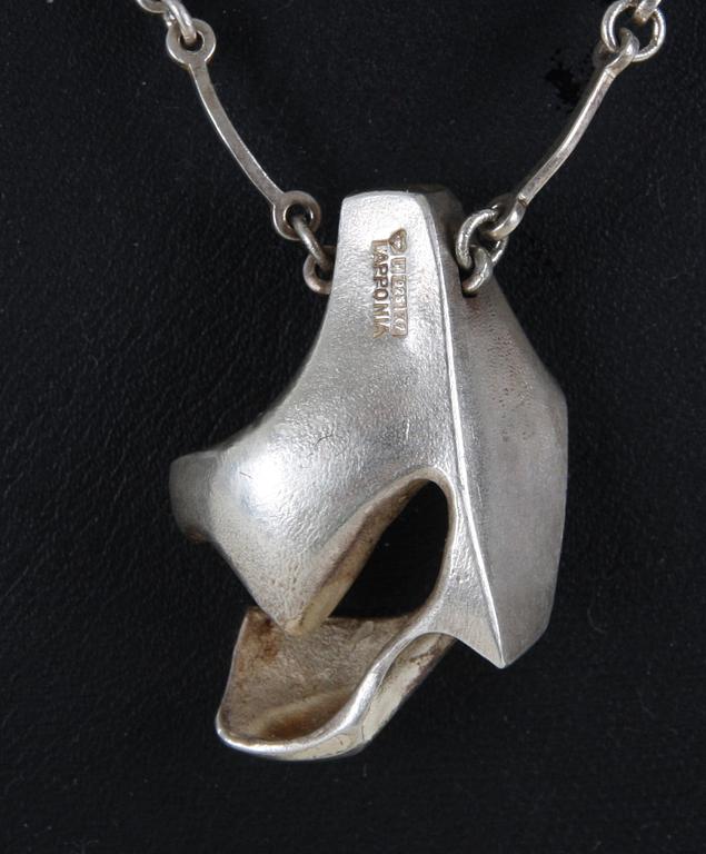 HALSBAND, silver, Lapponia.