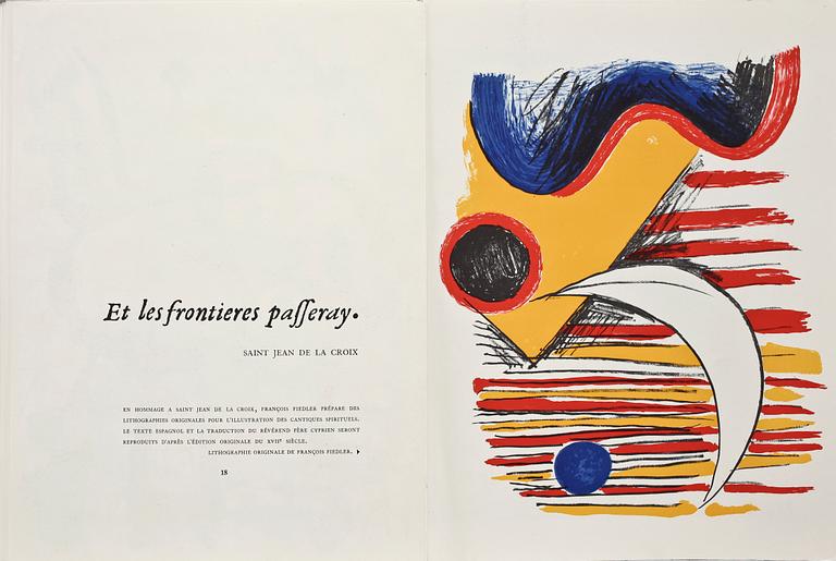 DERRIERE LE MIROIR, nummer 121 - 122, Maeght éditeur, 1960.