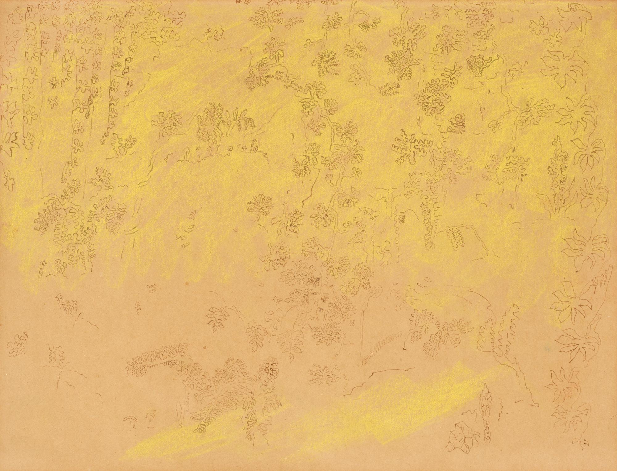 Carl Fredrik Hill, "Exotisk vegetation" (Exotic vegetation).