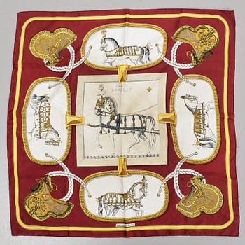 Hermès · SCARF, siden, "Grand Apparat", design Jacques Eudel, Hermés. Formgiven 1962.