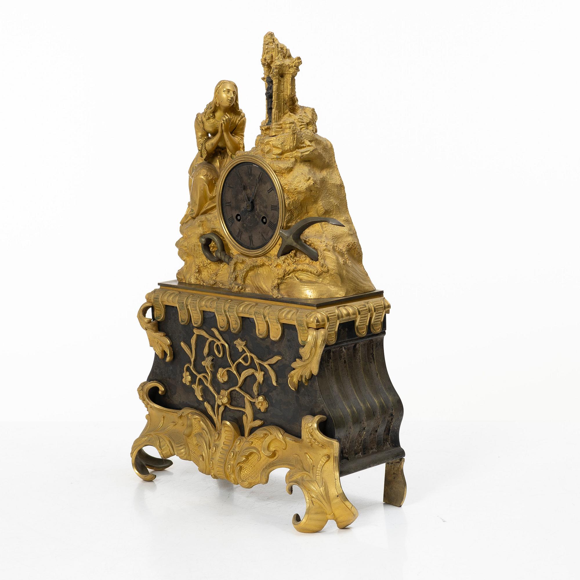 Bordspendyl, Frankrike, 1800-talets mitt.