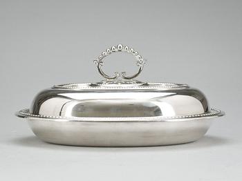 DUBBELKAROTT, nysilver, England 1900-tal.