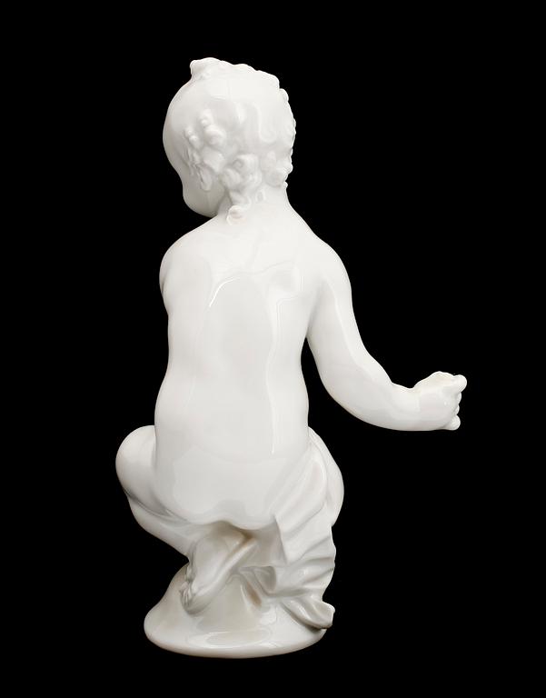 FIGUR, porslin, Meissen.