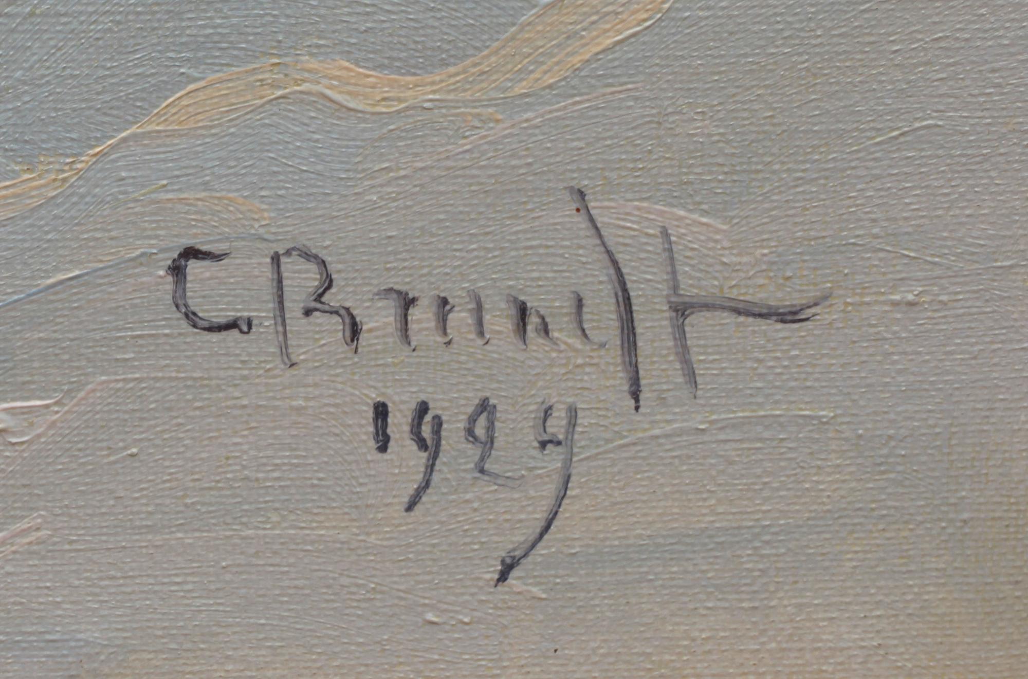 CARL BRANDT, olja på duk, sign och dat 1924.