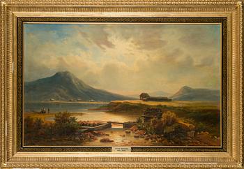 Johan Knutson, Mountain landscape.