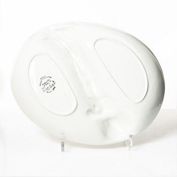 Servisdelar för skaldjur, 7 delar, keramik, V.B.C. Cre Art, Treviso, Italien.