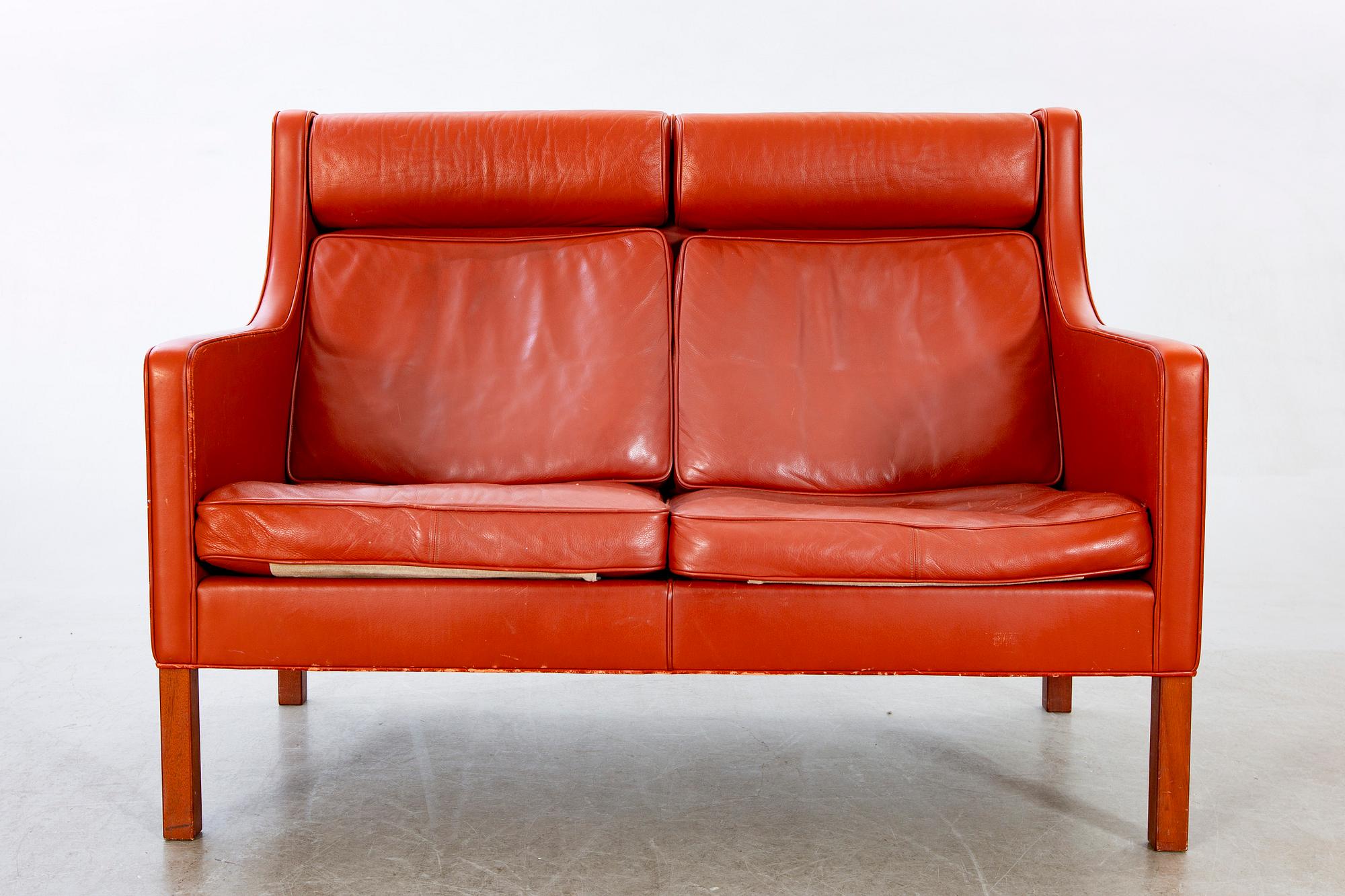 Soffa, Börge Mogensen för Fredericia stolefabrik, modellnummer 2432.