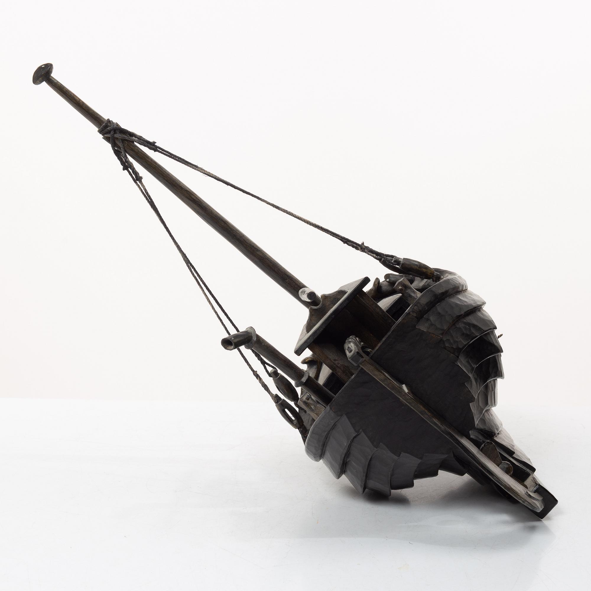 Bengt Lundin, Boat model.