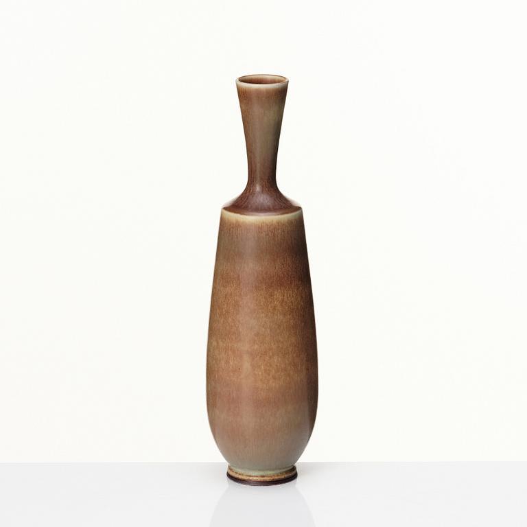 Berndt Friberg, a stoneware vase, Gustavsberg studio, Sweden 1965.