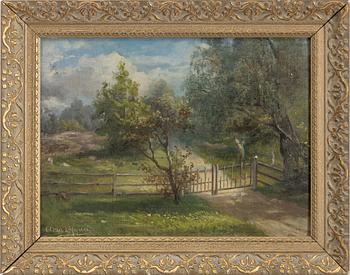 Clara Löfgren, Verdant Landscape.