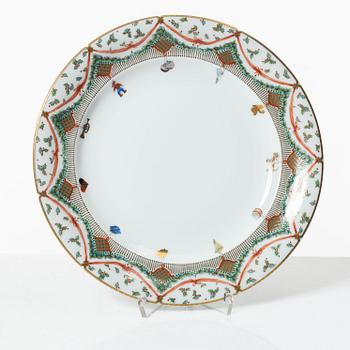 Royal Copenhagen, a porcelain dinner service, "Christmas Joy" (68 pieces).